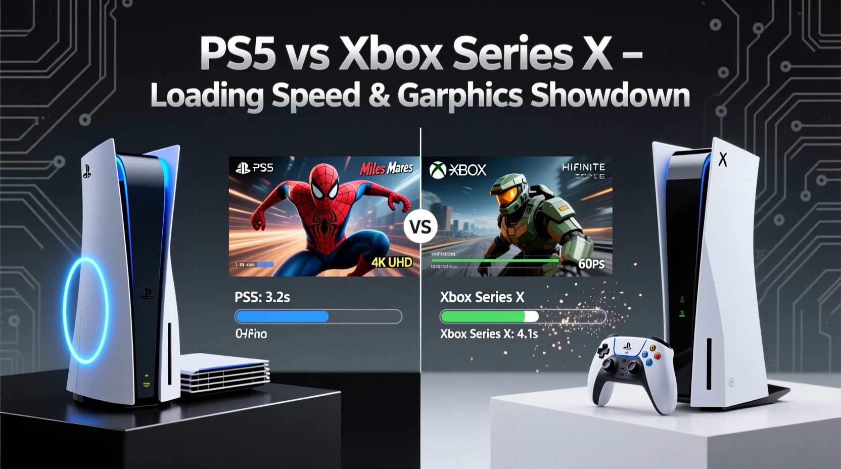 ps5 vs xbox series x loading times and graphics head to head