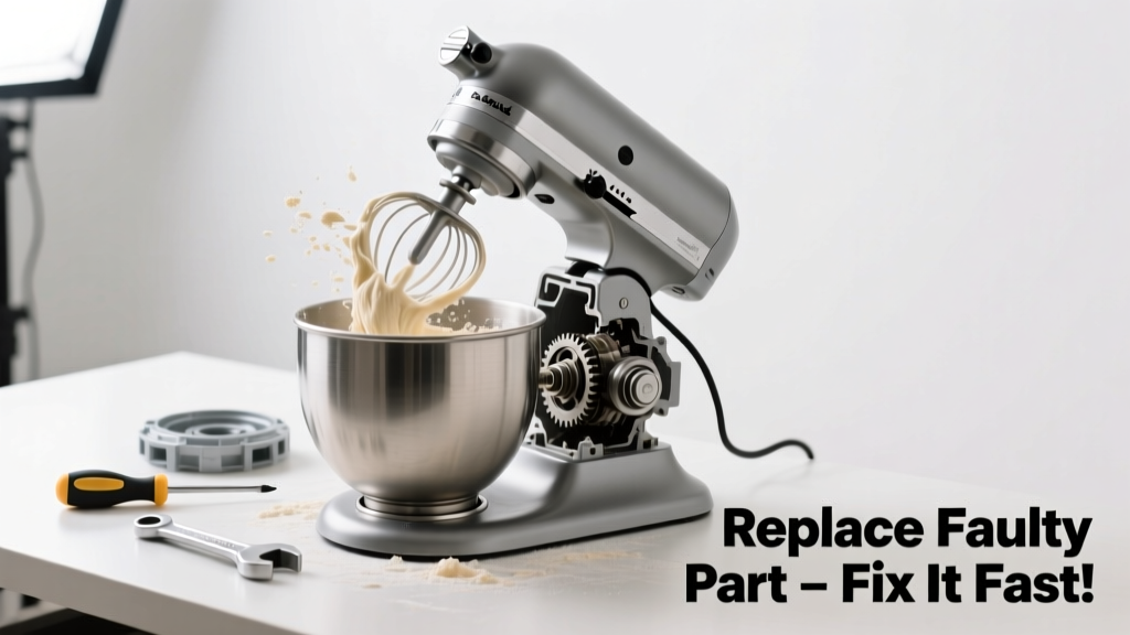 Stand Mixer Not Mixing? Replace the Faulty Part