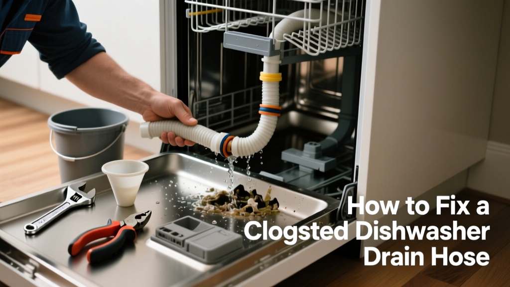 How to Fix a Clogged Dishwasher Drain Hose