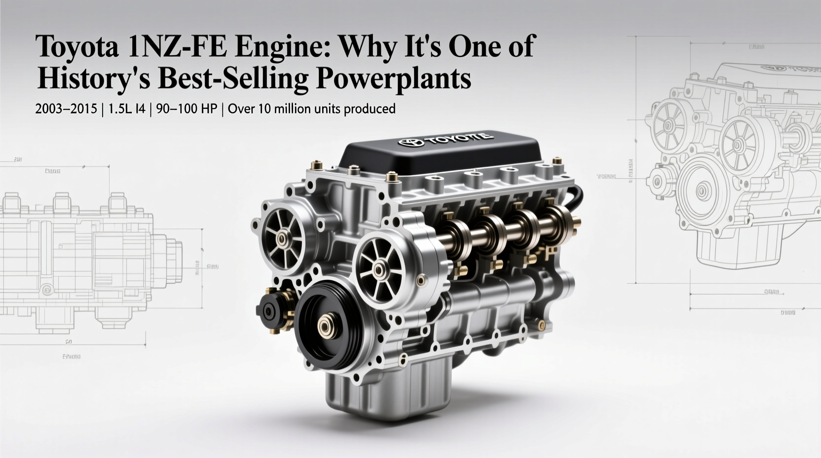 best selling 1nz fe engine