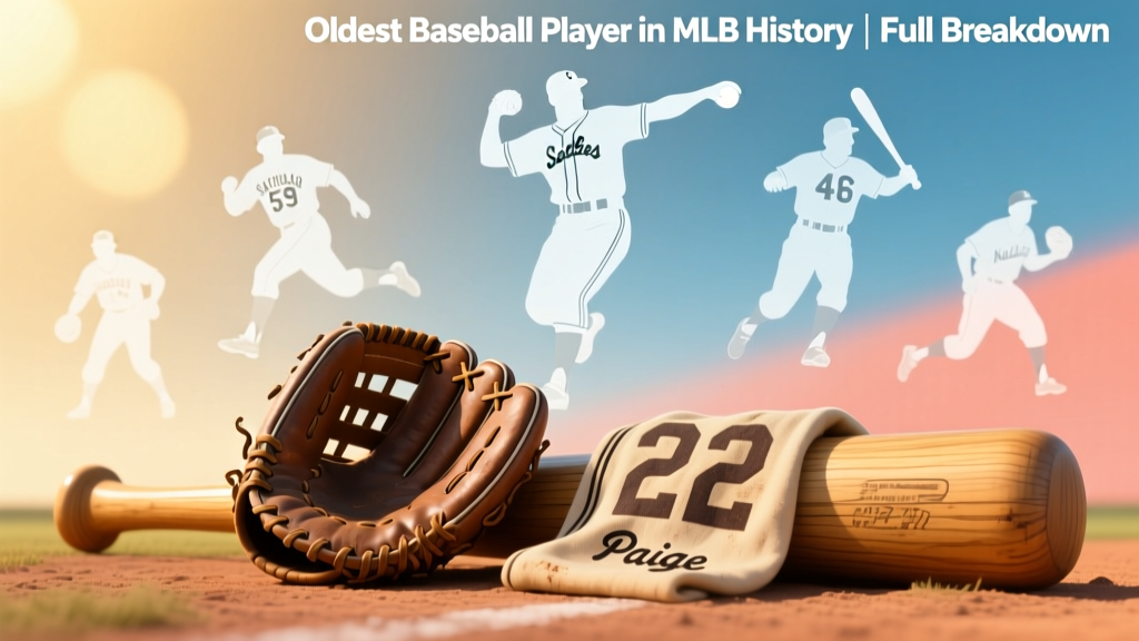 Oldest Baseball Player in MLB History | Full Breakdown