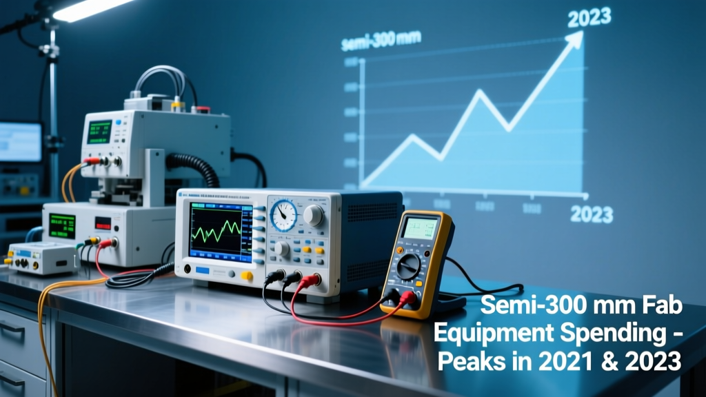 Semi 300 mm Fab Equipment Spending to Seesaw: Record Highs in 2021 and 2023 Driven by Logic, Memory, and Advanced Packaging Investments