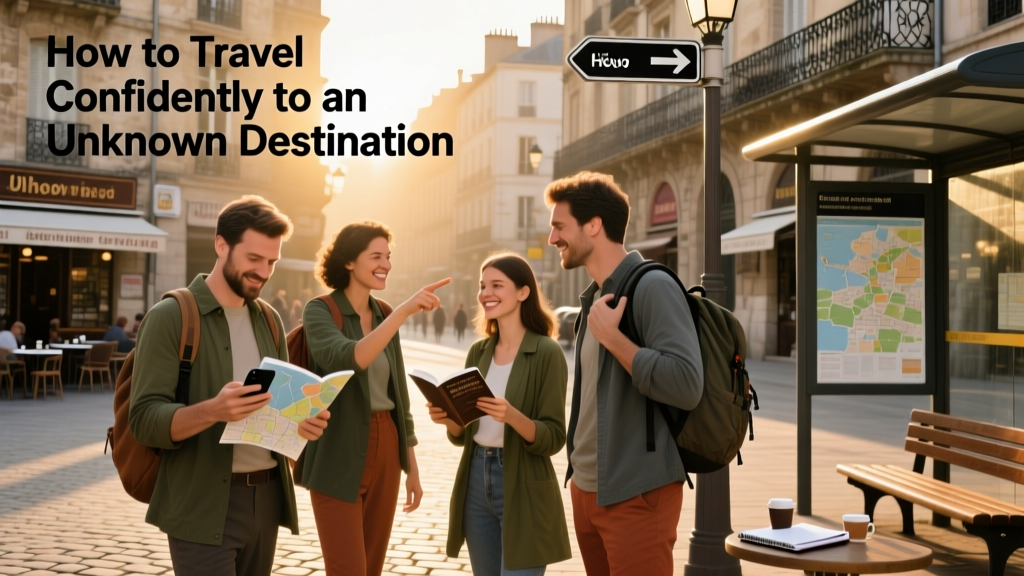 How to Travel Confidently to an Unknown Destination