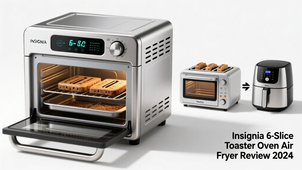 Insignia 6-Slice Air Fryer Toaster Oven Review (2026)
