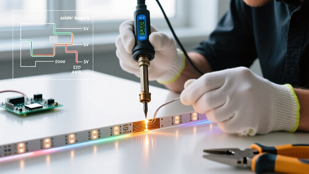Soldering LED Light Strips: Expert Tool & Technique Guide