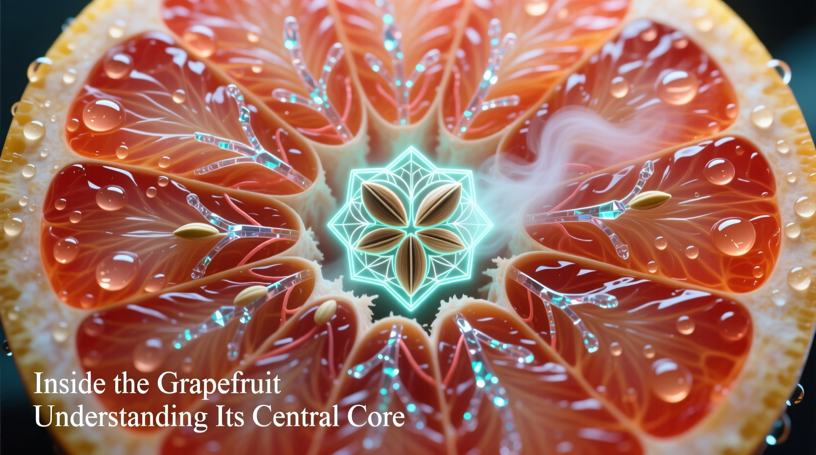 inside the grapefruit understanding its central core