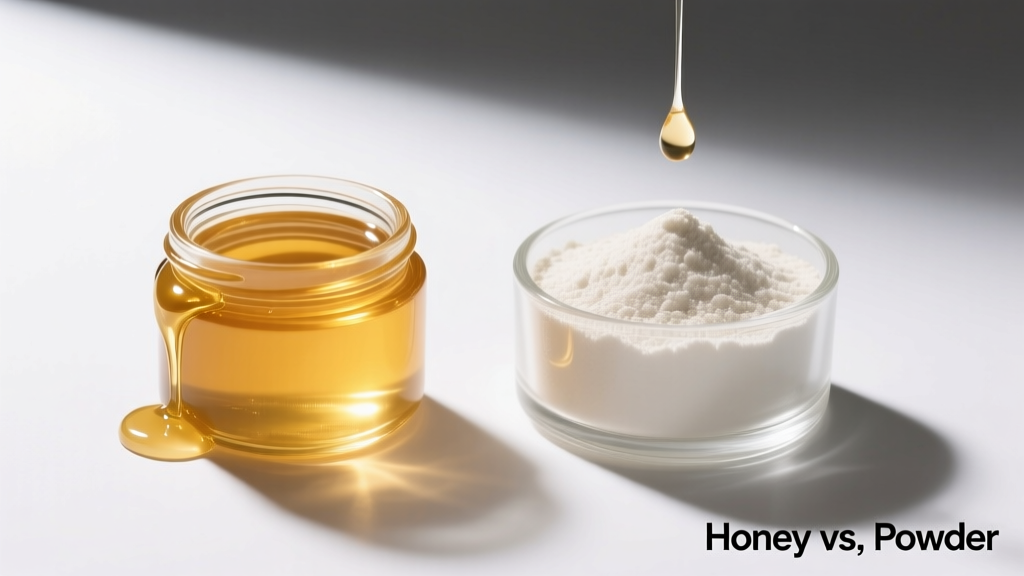 Honey vs Powder: Flavor and Function Compared