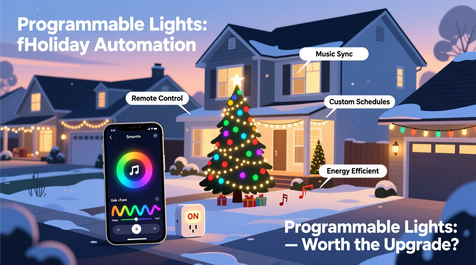 are programmable christmas lights worth the upgrade for holiday automation