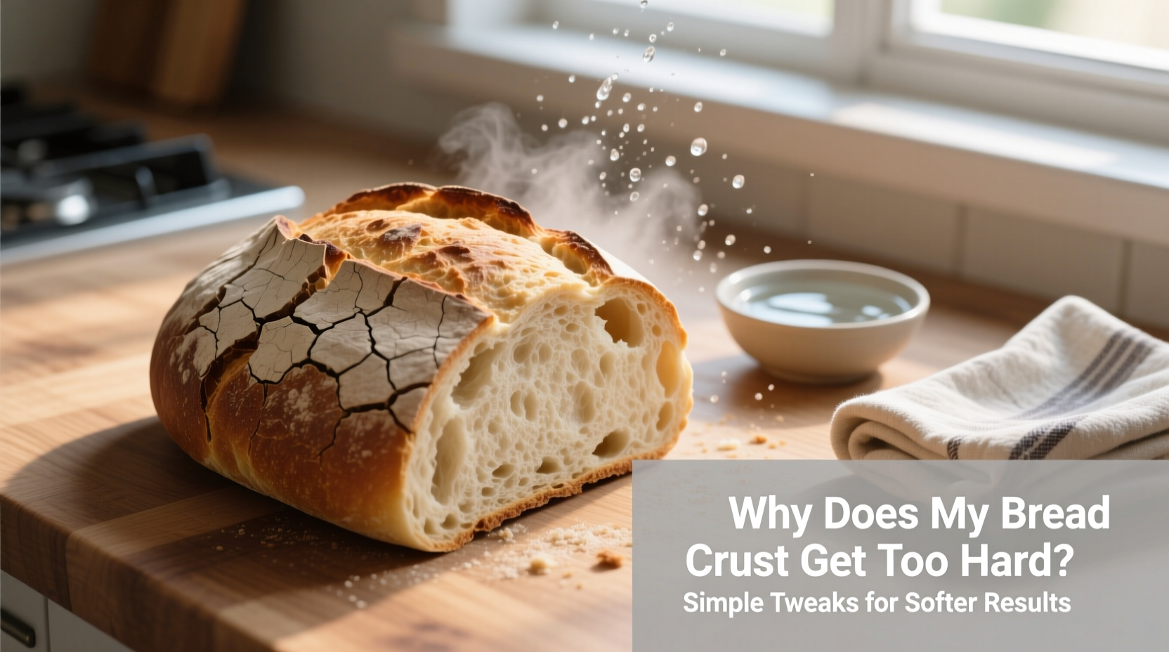 why does my bread crust get too hard simple tweaks for softer results