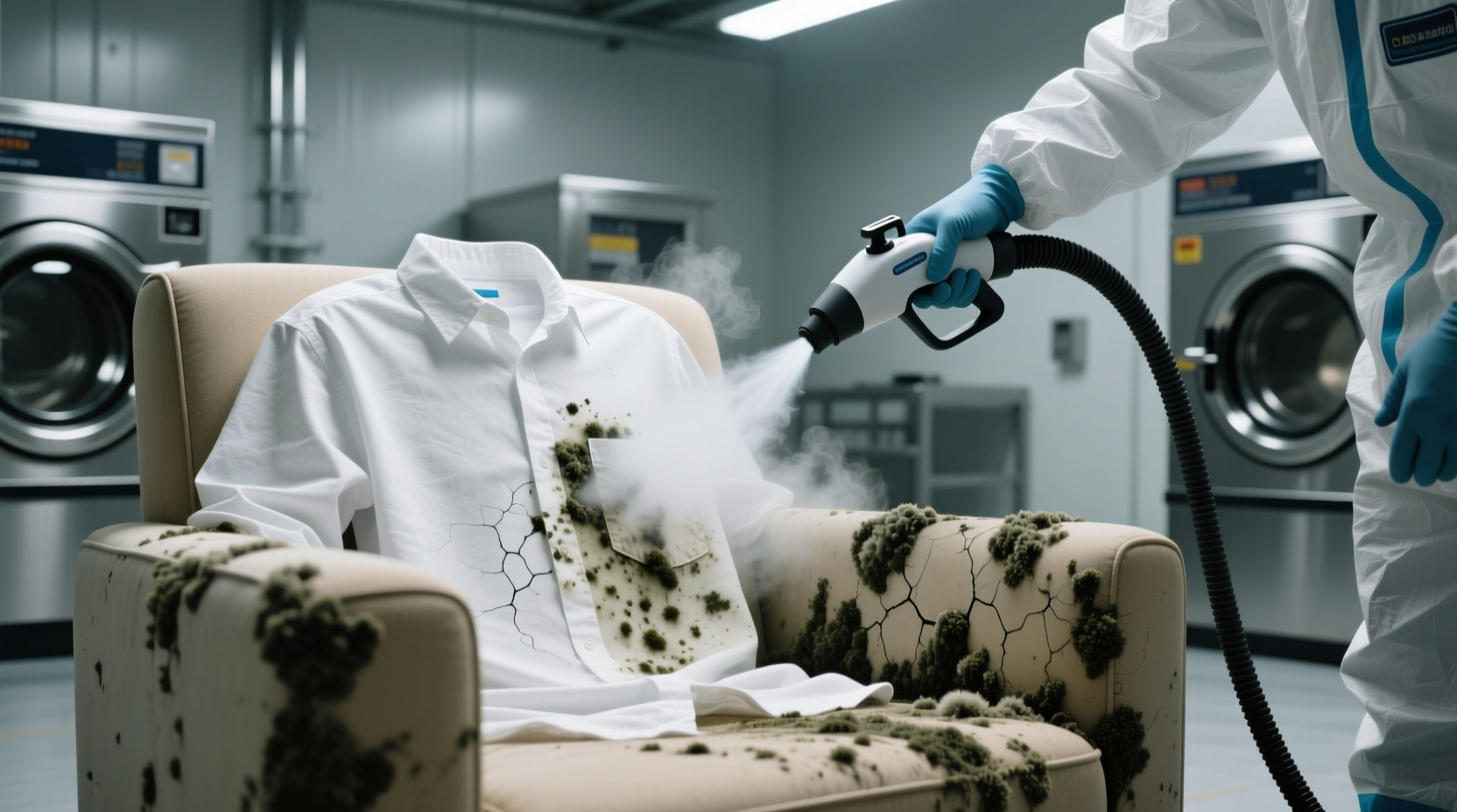remove mold and mildew from clothes and upholstery