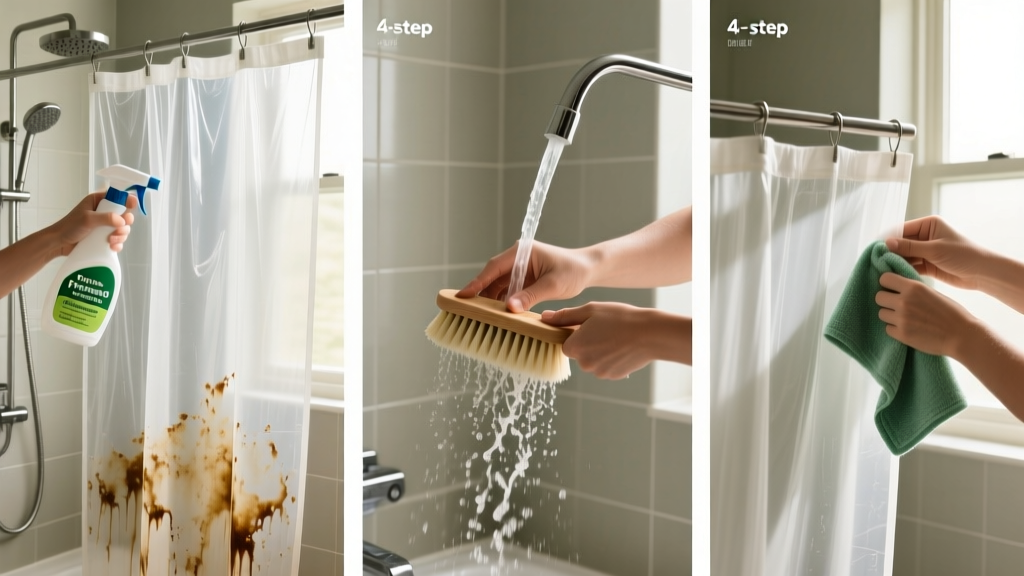 Tested: How to Get Grease Out of Shower Curtain Fast