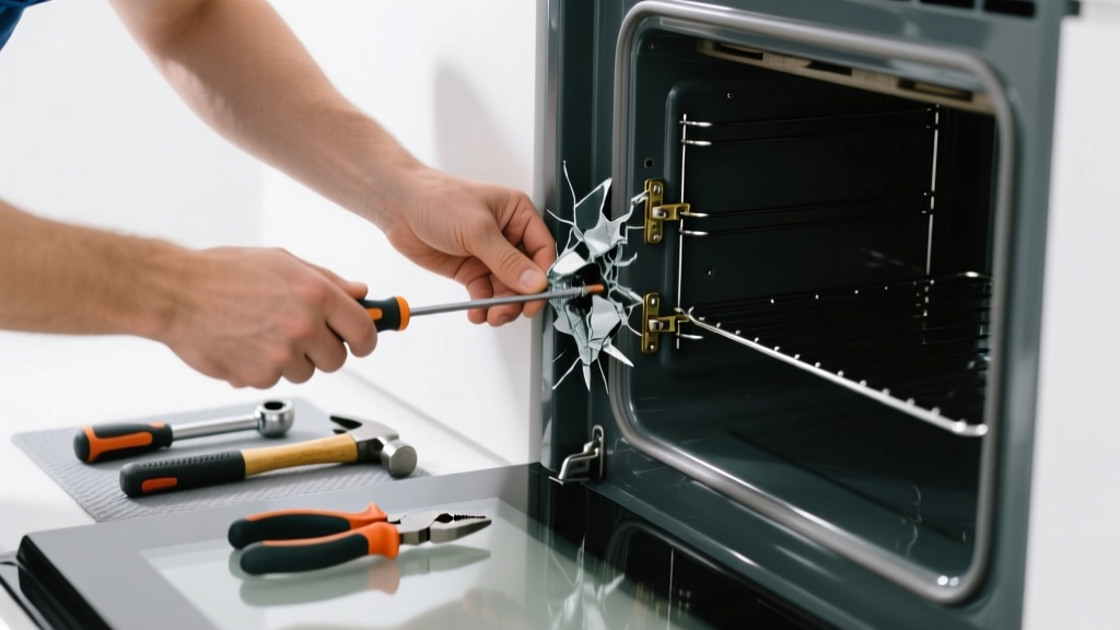 Fixing a Stove Oven Door That’s Broken or Stuck