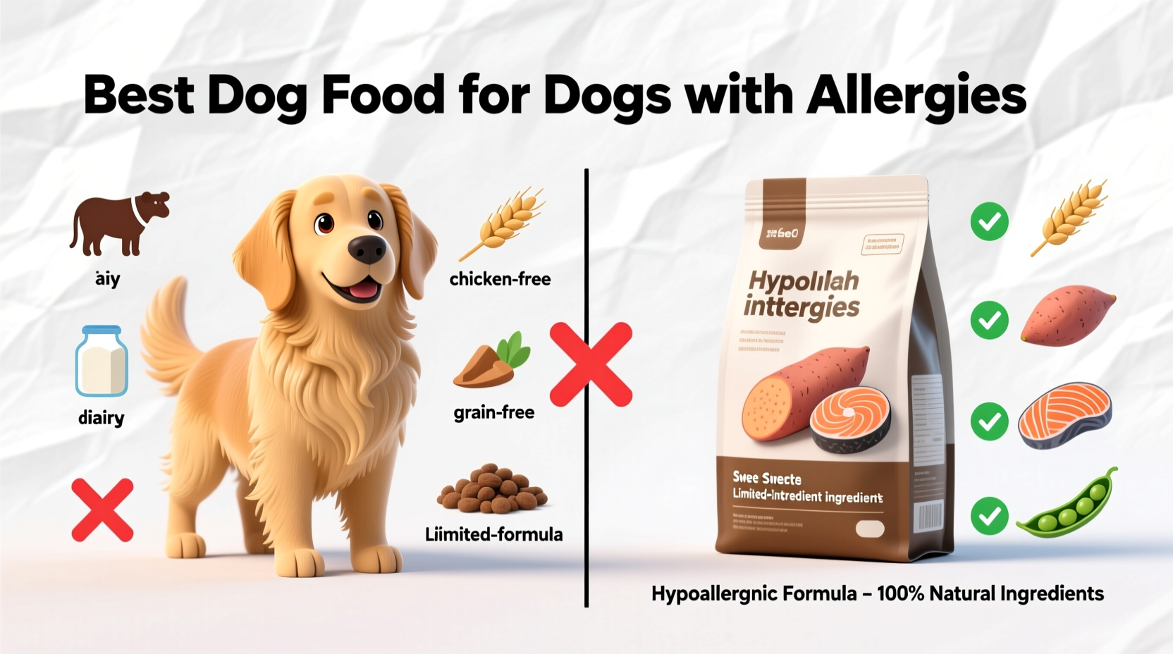 Best Hypoallergenic Dog Food Options for Allergic Dogs