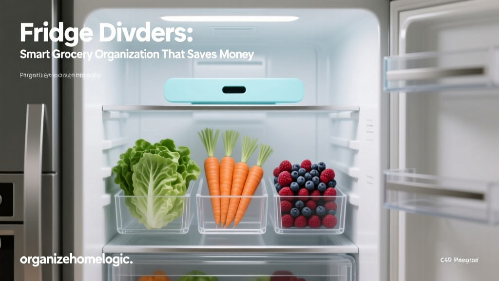 Fridge Dividers: Smart Grocery Organization That Saves Money