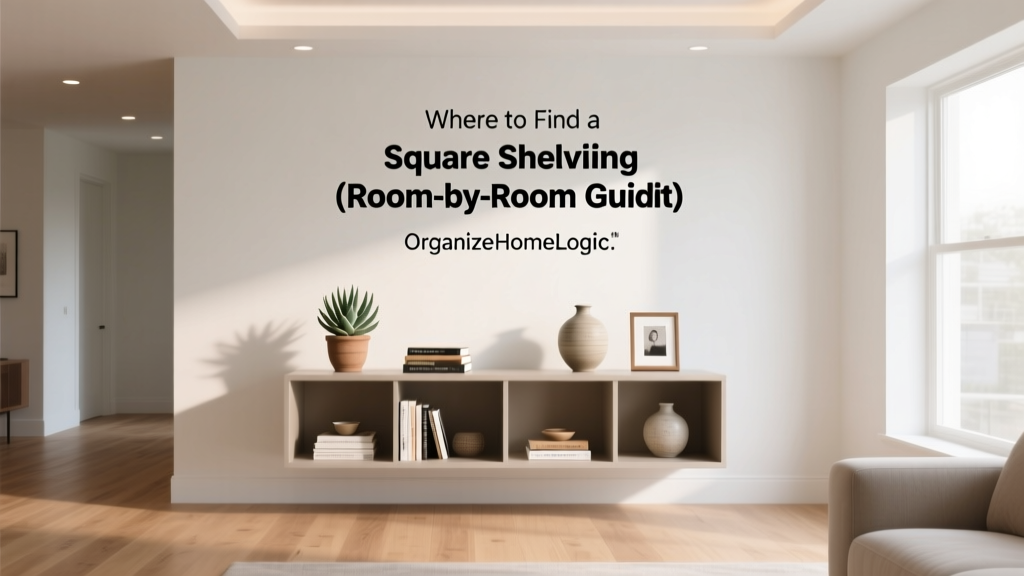 Where to Find a Square Shelving Unit (Room-by-Room Guide)