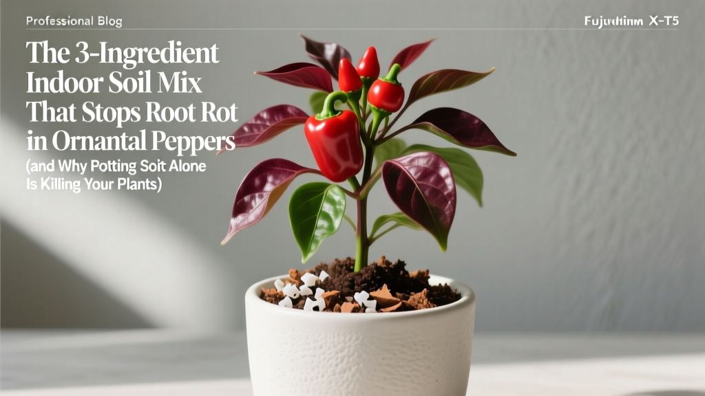 Ornamental Pepper Soil Mix That Prevents Root Rot