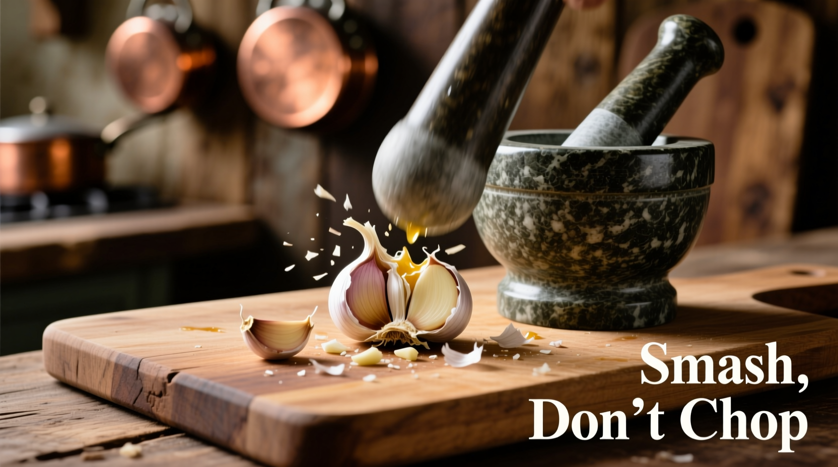 How to Smash Garlic Perfectly: 5 Chef-Approved Methods