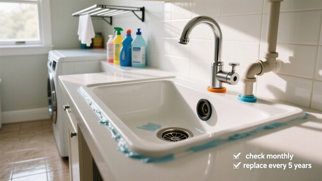 How to Prevent Utility Sink Leaking in Your Laundry Room
