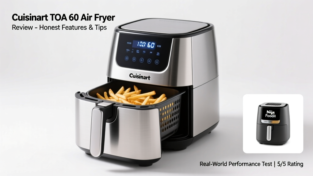 Cuisinart TOA 60 Air Fryer Review: Honest Features & Tips