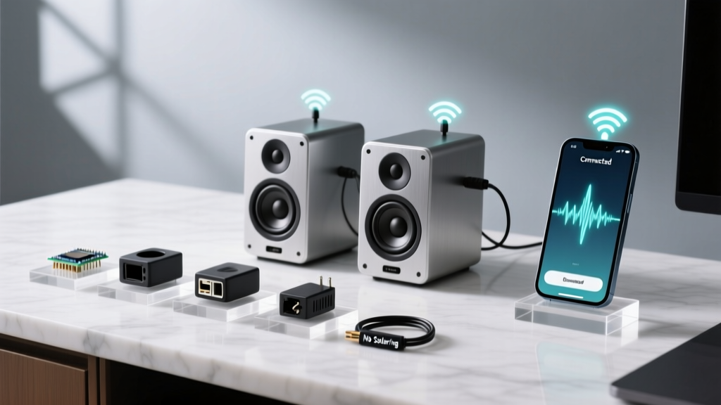 How to Make Stereo Speakers Bluetooth Without Losing Quality