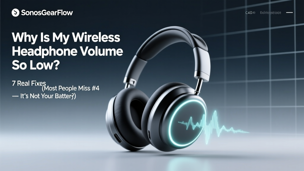 Why Is My Wireless Headphone Volume So Low (2026)