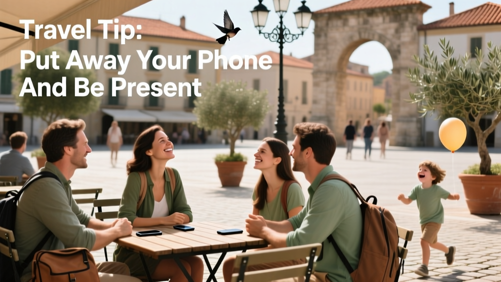 Travel Tip: Put Away Your Phone and Be Present
