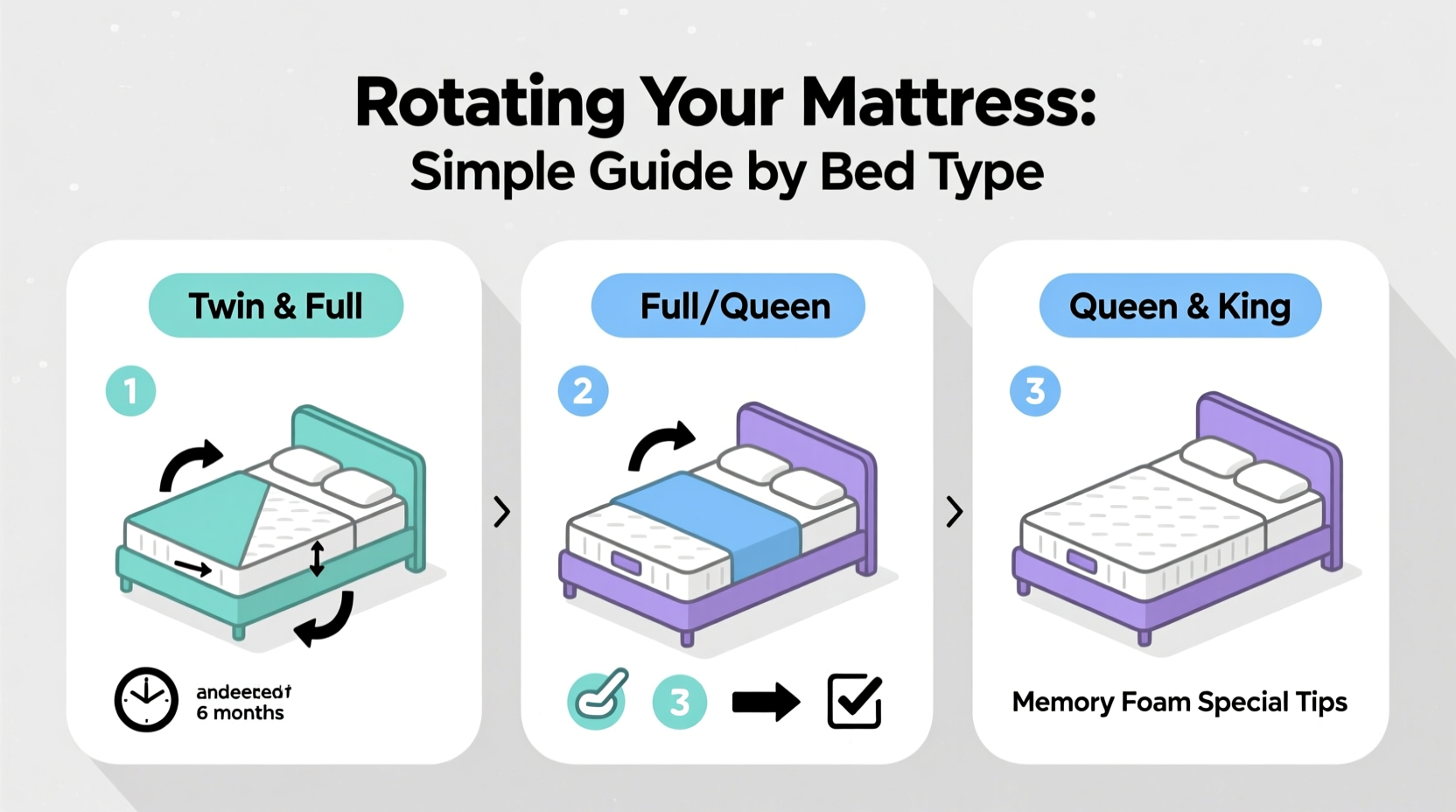how to rotate your mattress for even wear simple guide by bed type