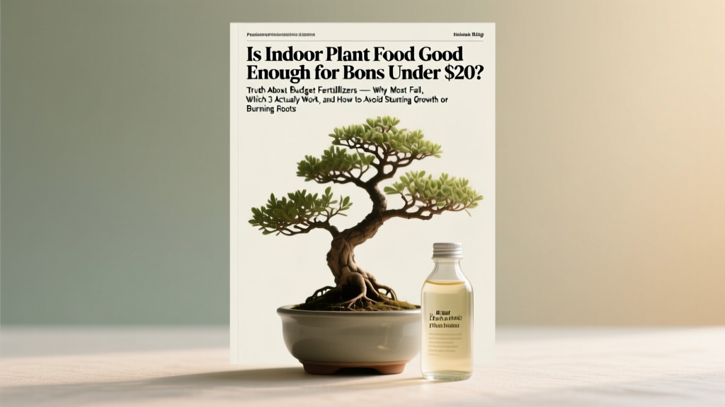 Bonsai Fertilizer Under $20: Which 3 Work in 2026