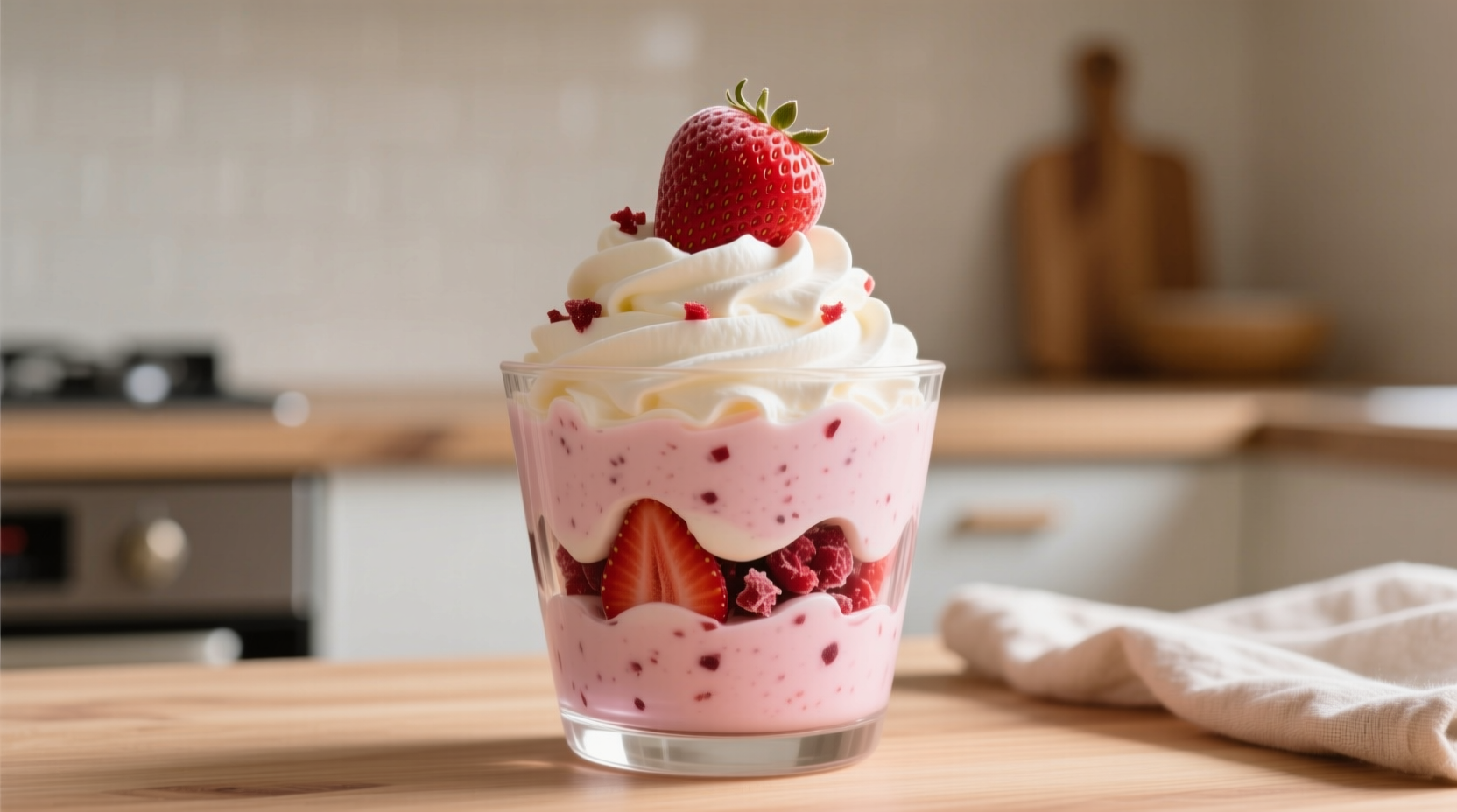 Add Flavor to Whipped Cream with Freeze Dried Fruit: Science-Backed Method