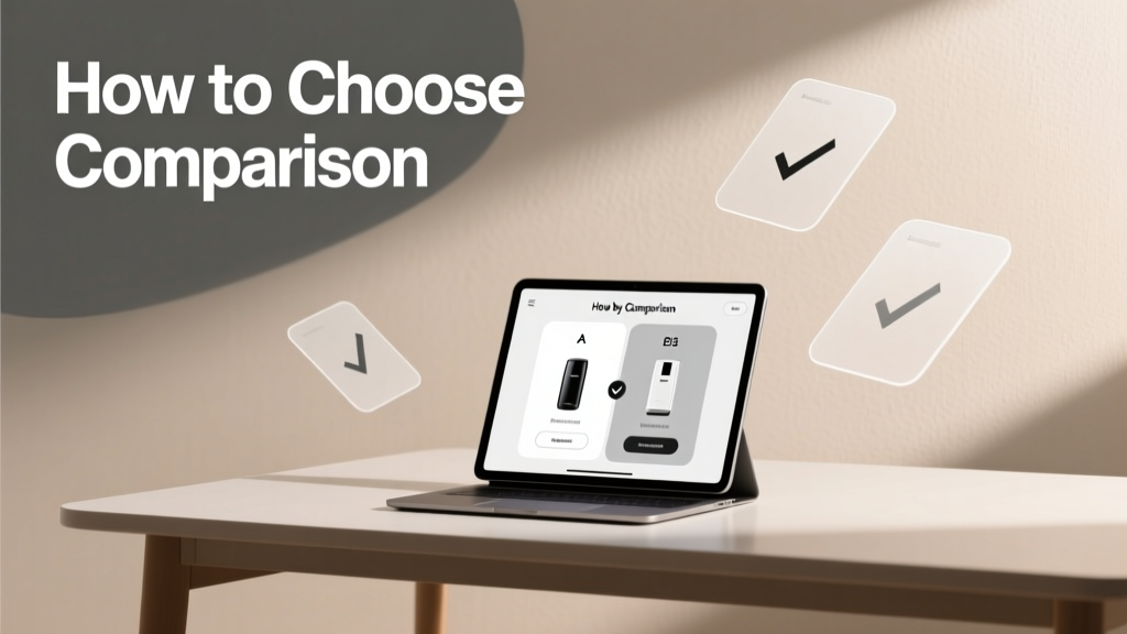 How To Choose Comparison: A Practical, Evidence-Based Framework for Smarter Consumer Decisions