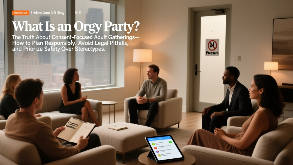 What Is an Orgy Party? Consent, Safety & Legal Facts