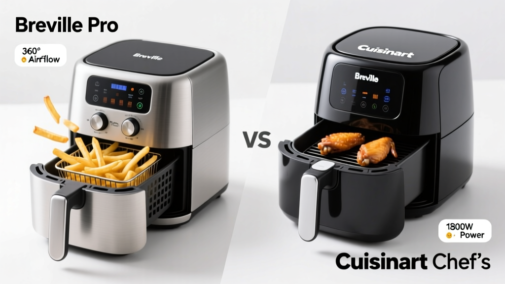 Breville Pro vs Cuisinart Chef's: Air Fryer Showdown