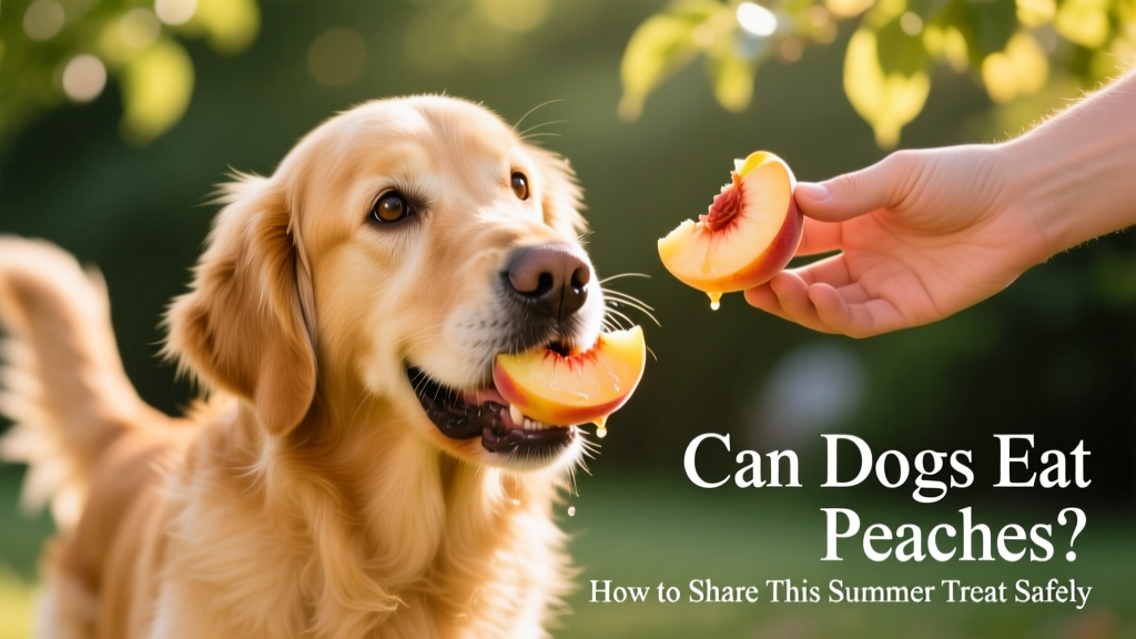 Can Dogs Eat Peaches? How to Share the Summer Treat With Your Pup Safely