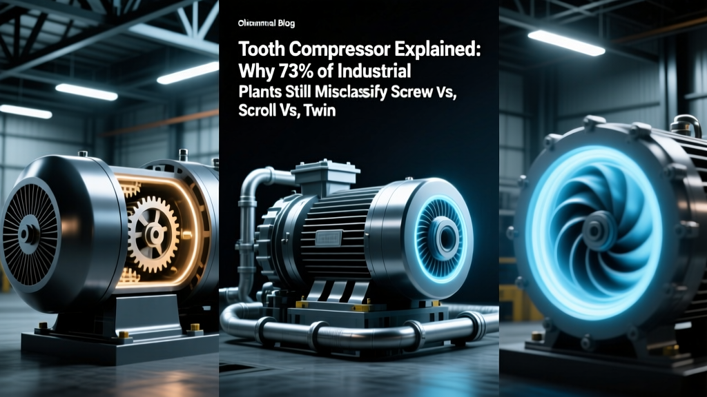 Tooth Compressor Guide: Screw vs. Scroll vs. Twin-Screw