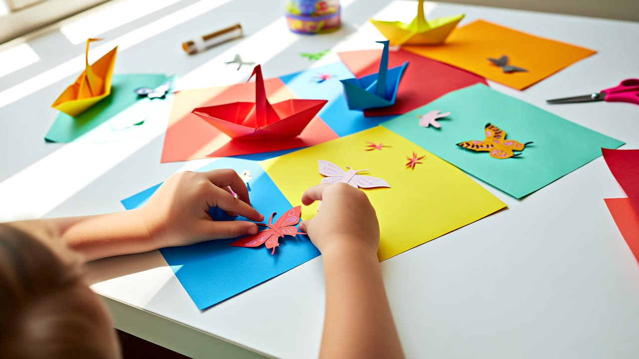 Paper Crafts for Kids: Easy Step-by-Step