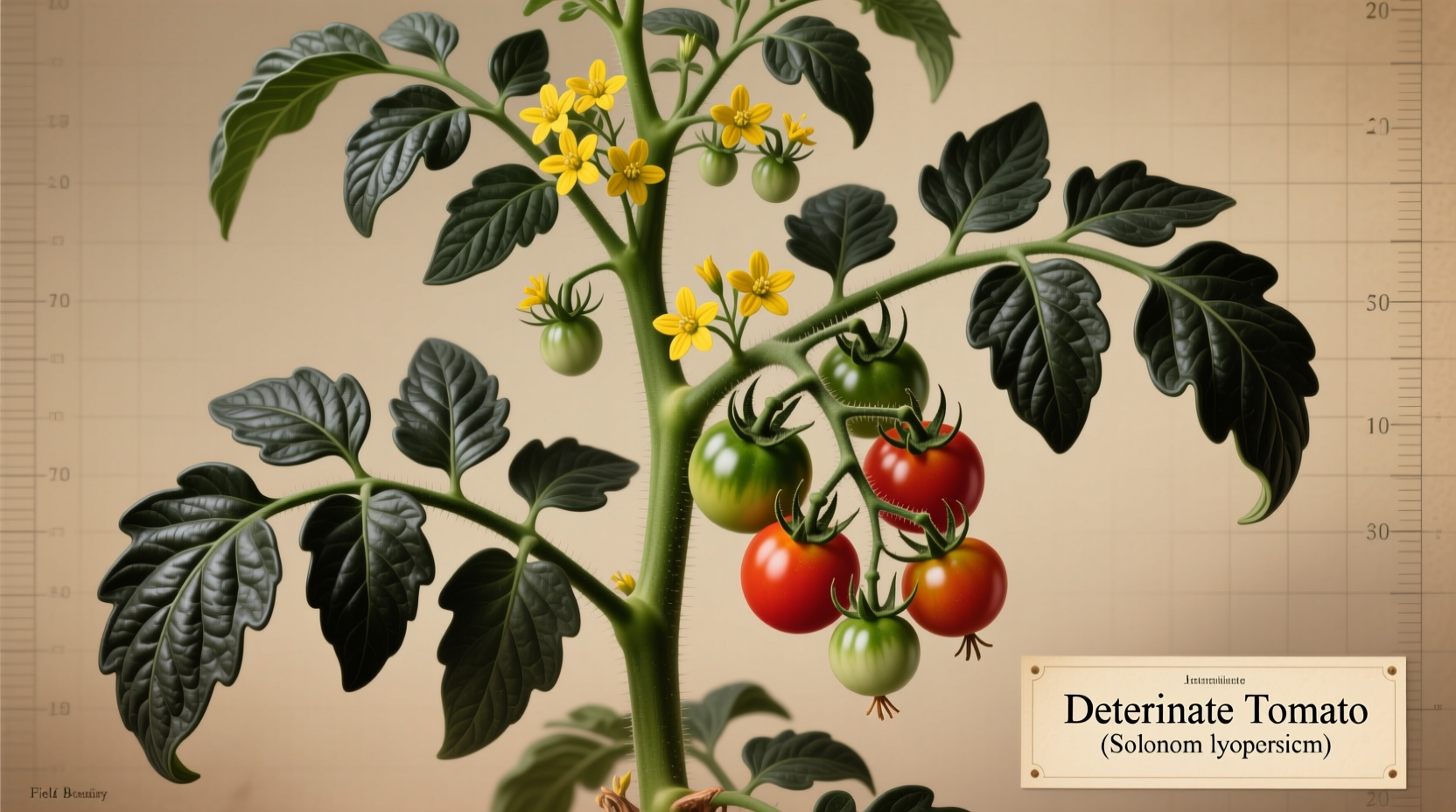 what is a determinate tomato