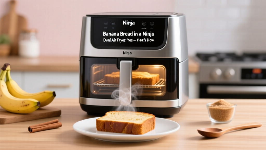 Banana Bread in a Ninja Dual Air Fryer: Yes — Here’s How