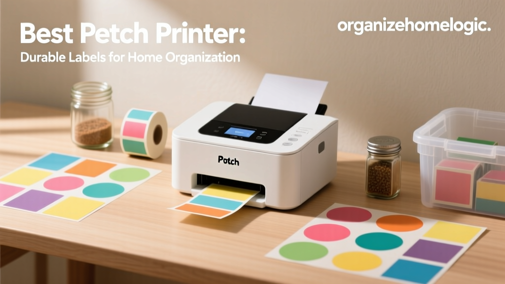 Best P Touch Printer: Durable Labels for Home Organization