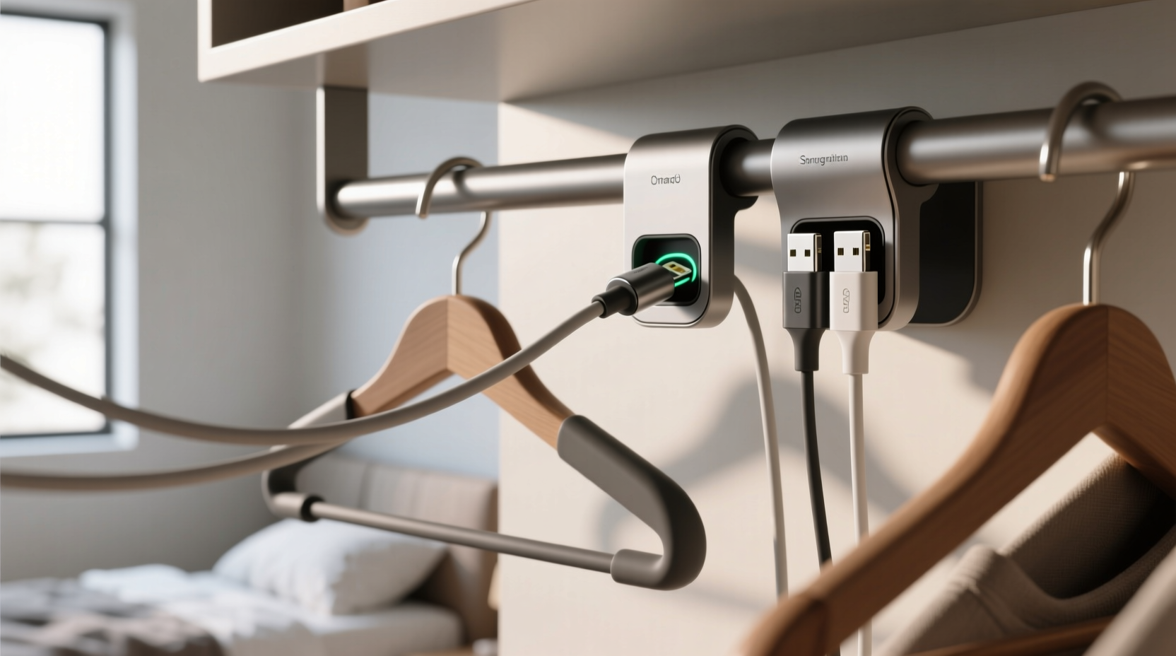 closet cable management sleeves vs magnetic wraps