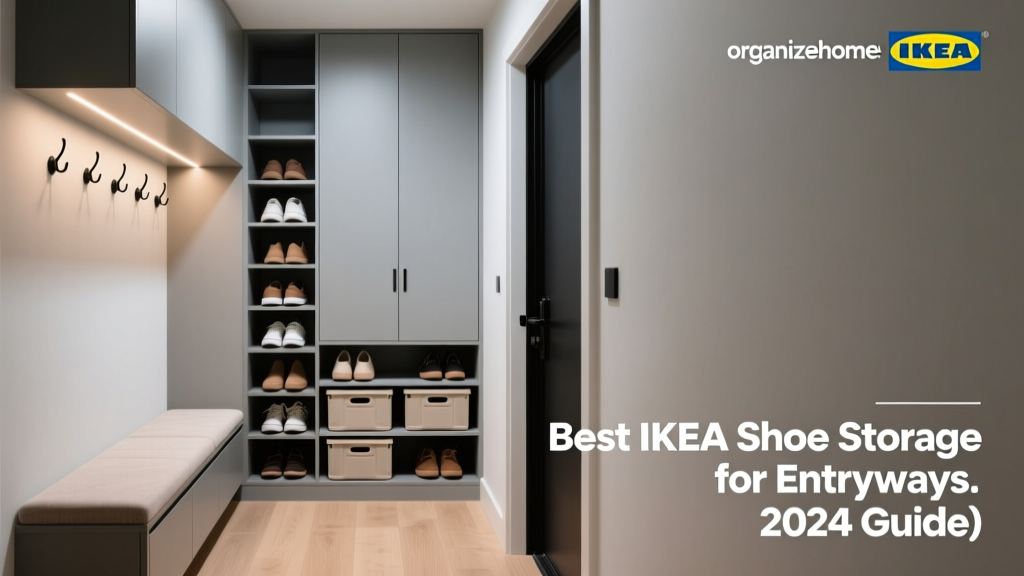 Best IKEA Shoe Storage for Entryways (2024 Guide)