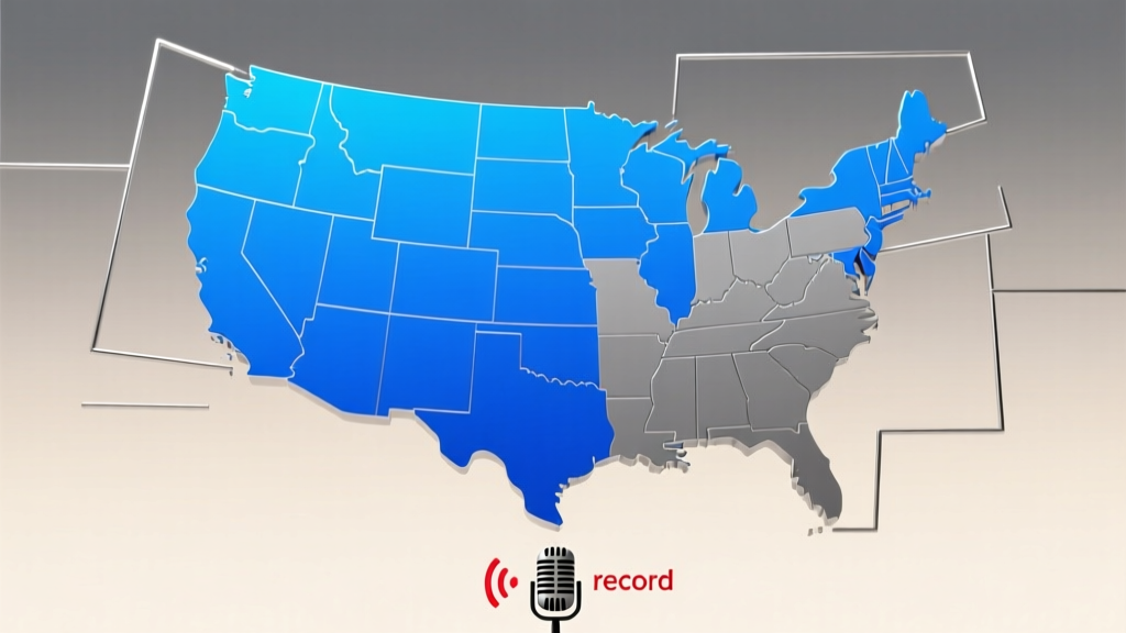 How Many States Are One Party Consent? (2026)