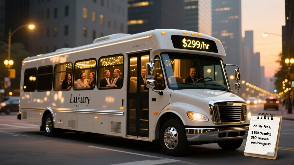 Party Bus Rental Cost in 2026: Real Prices & Tips