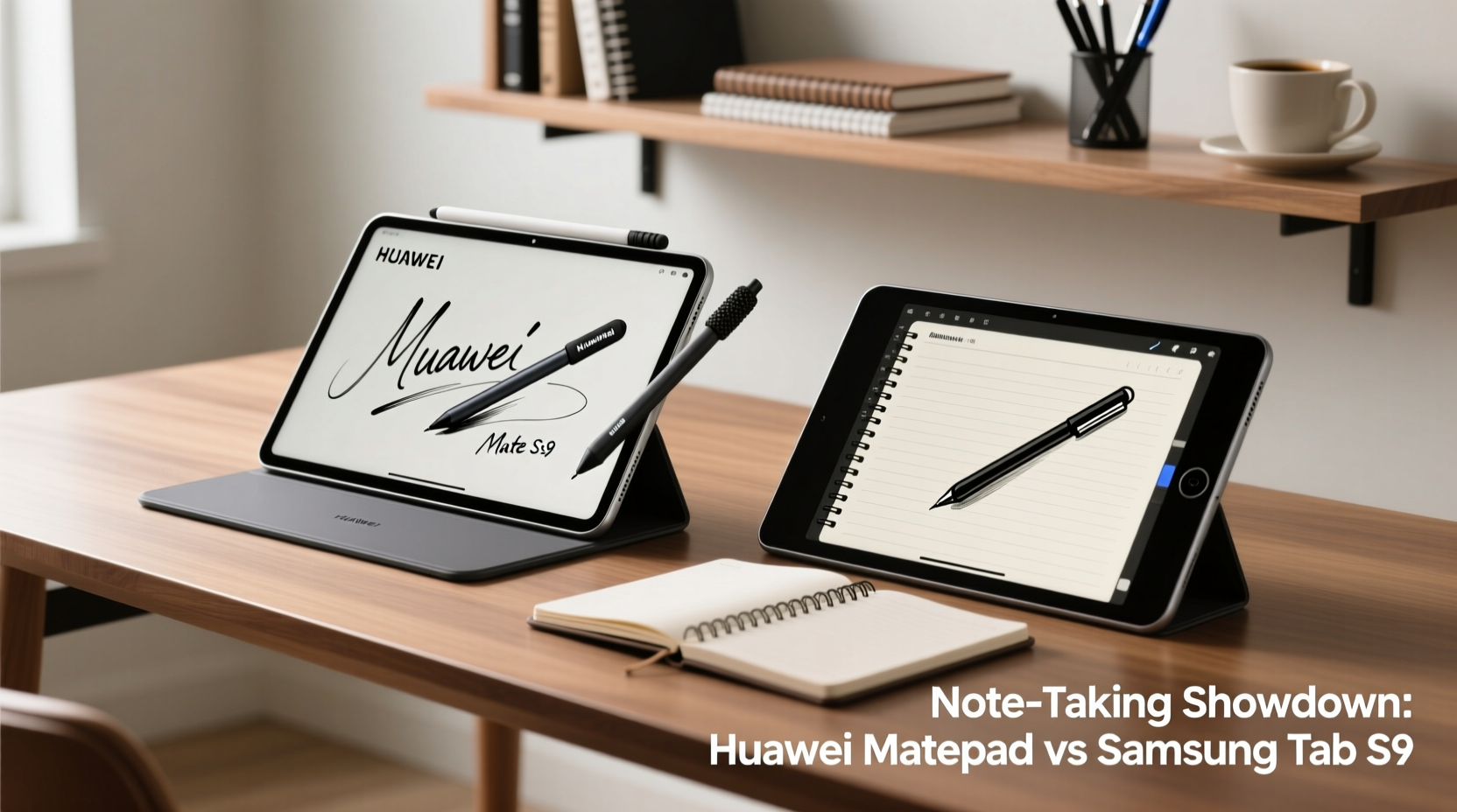 huawei matepad vs samsung tab s9 for note taking with stylus