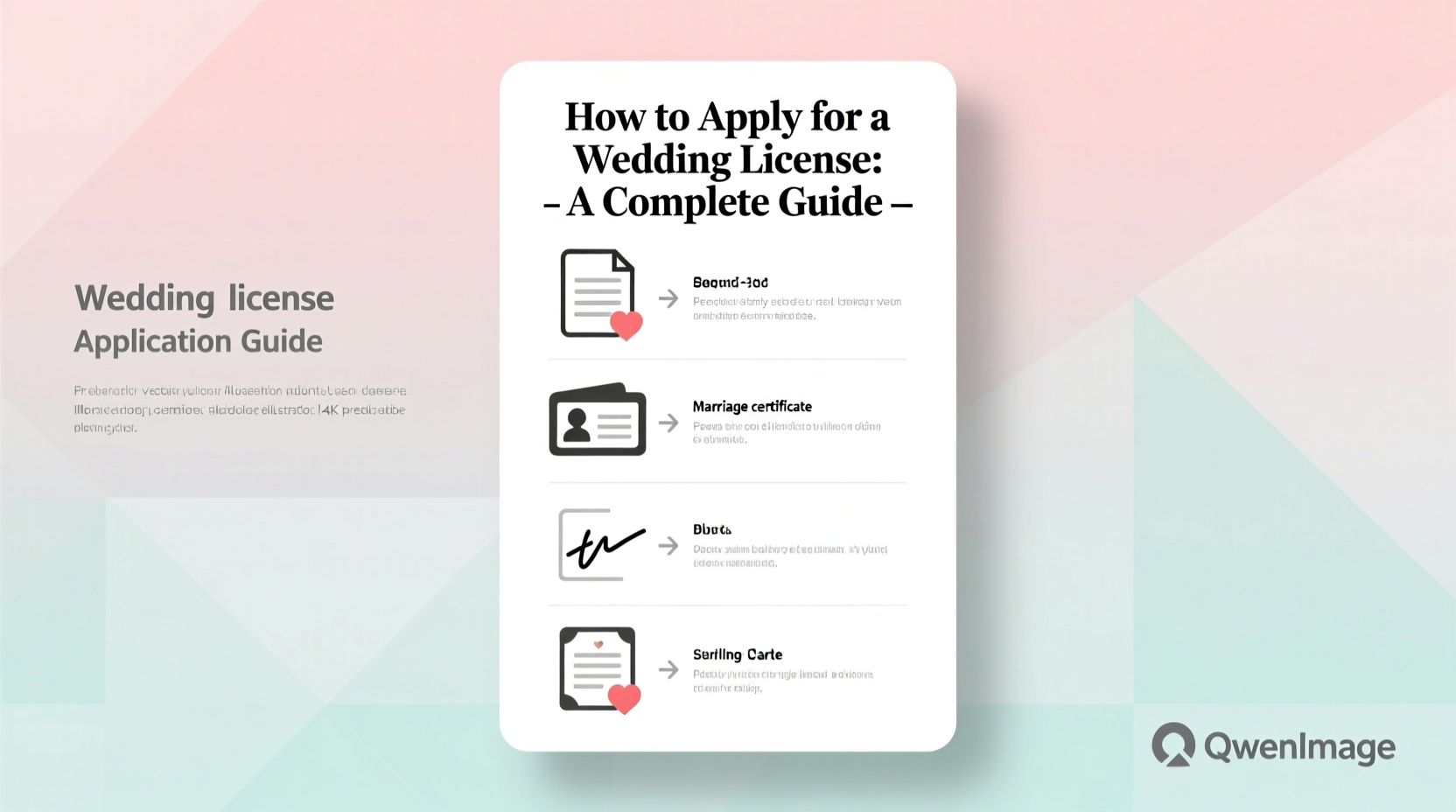 how do you apply for a wedding license
