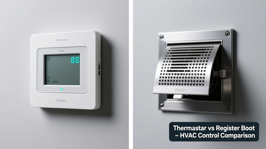 Thermostat vs Register Boot: Which Controls HVAC Better?