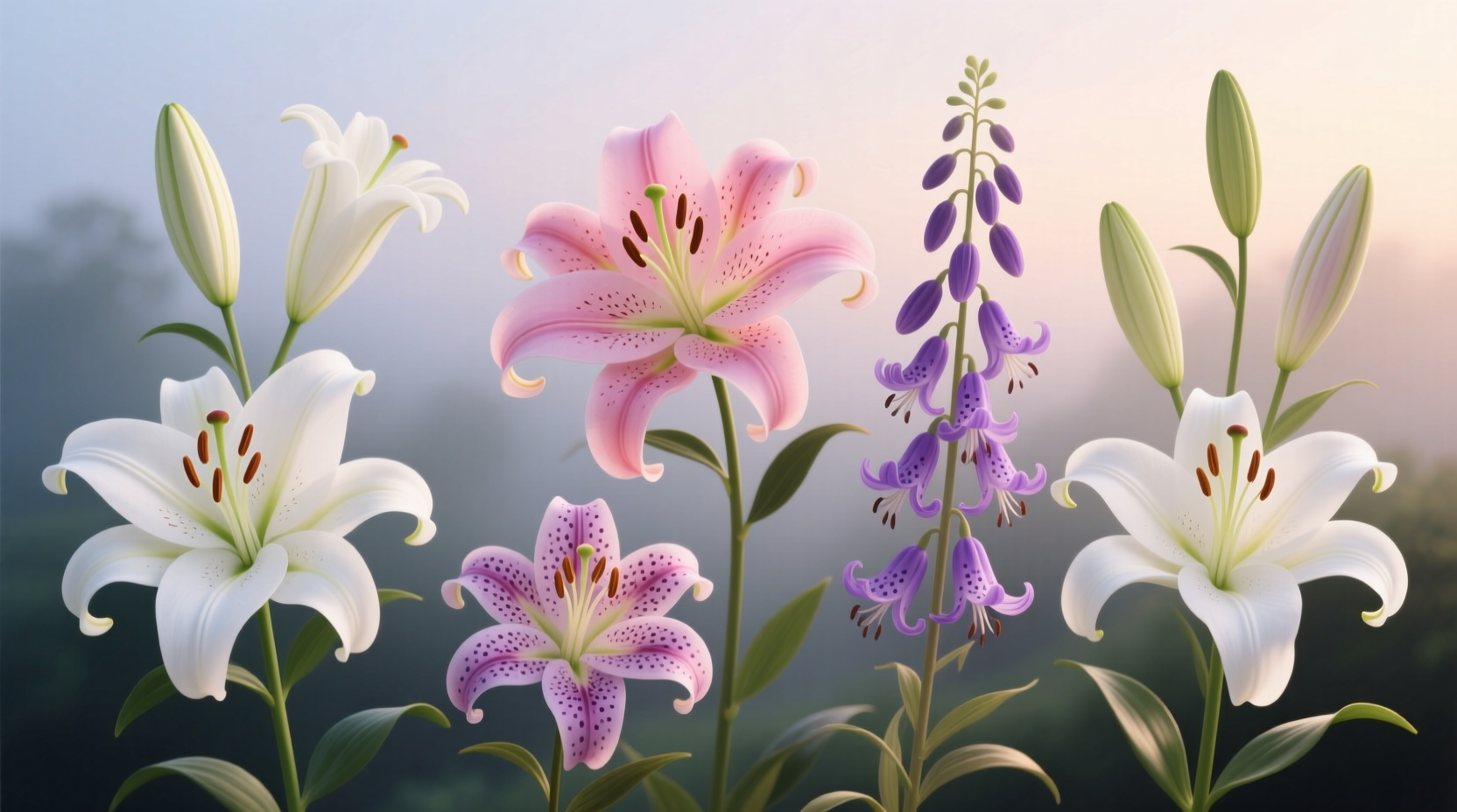 types of lilies