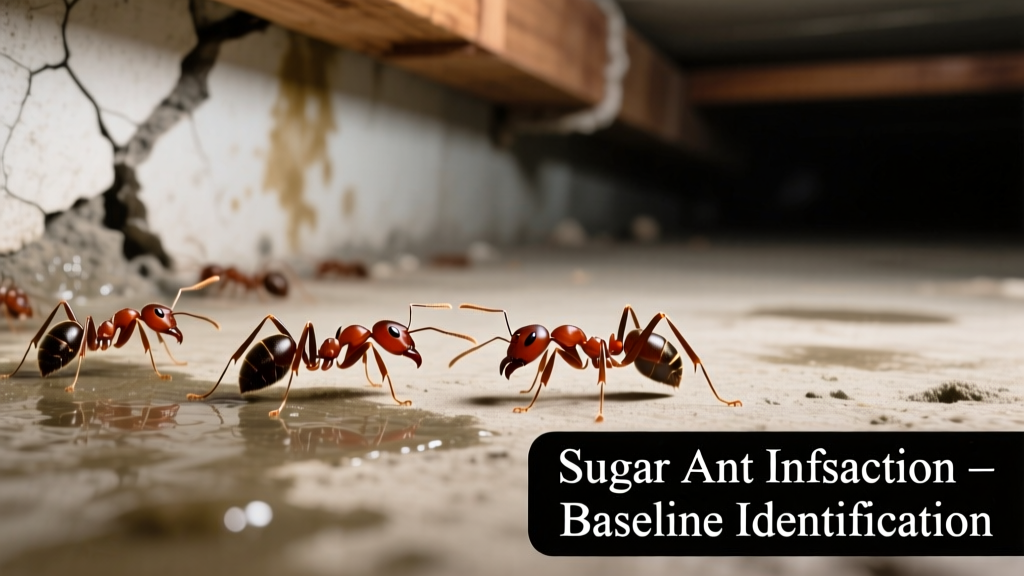 Sugar Ants in Basement: Identification & Control