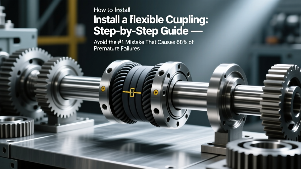 Flexible Coupling Installation: Avoid Misalignment Failure