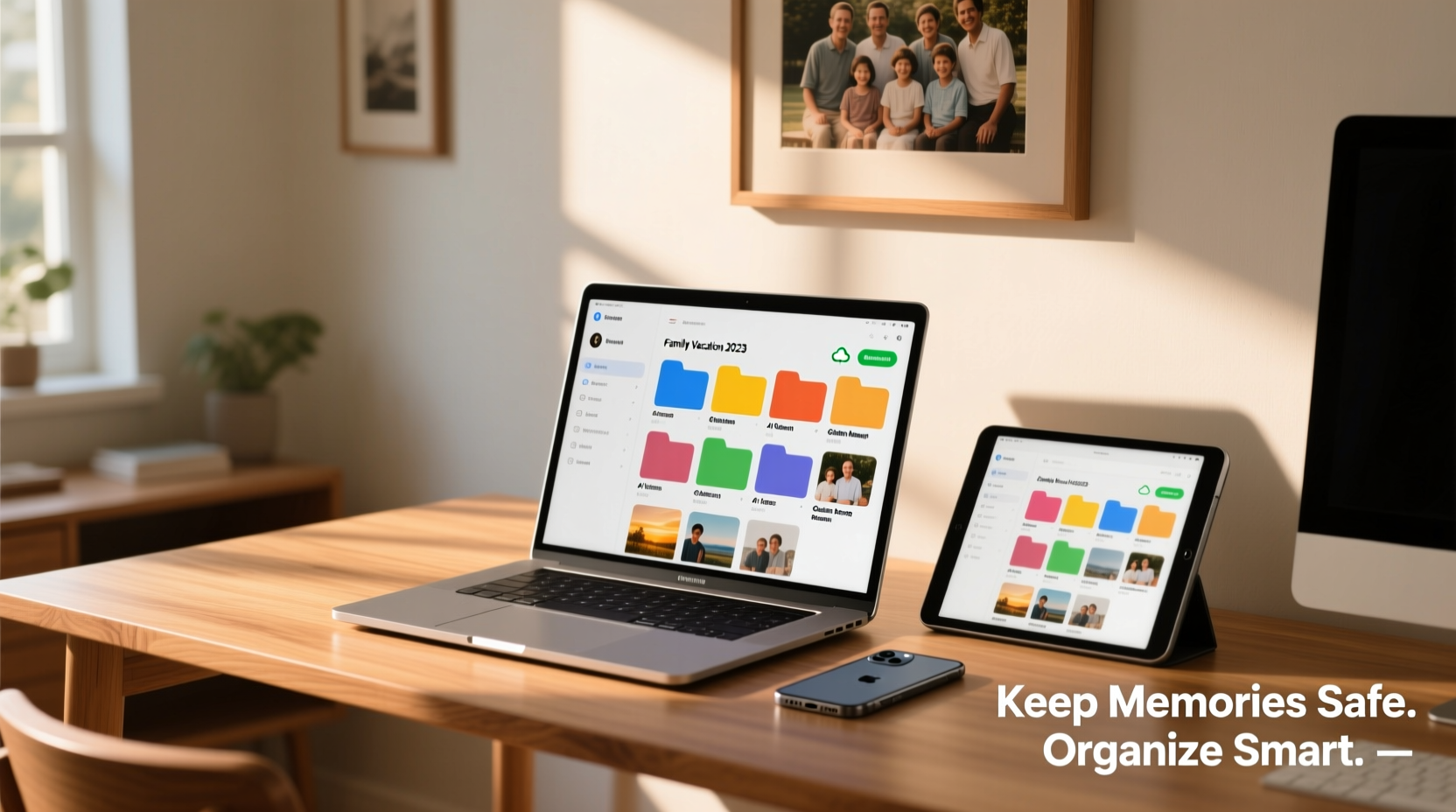 how to organize your digital photo library across multiple devices without losing memories