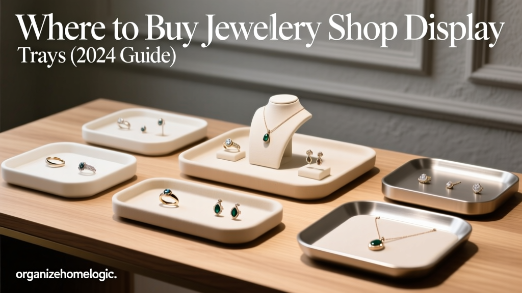 Where to Buy Jewellery Shop Display Trays (2024 Guide)